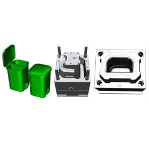 Plastic-Housing-Products-Injection-Mold-For-Dustbin